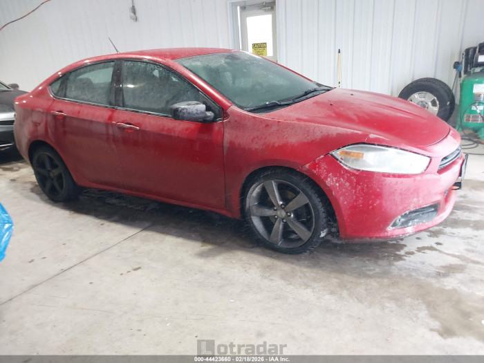 Dodge Dart 2016 VIN 1C3CDFBB9GD592623