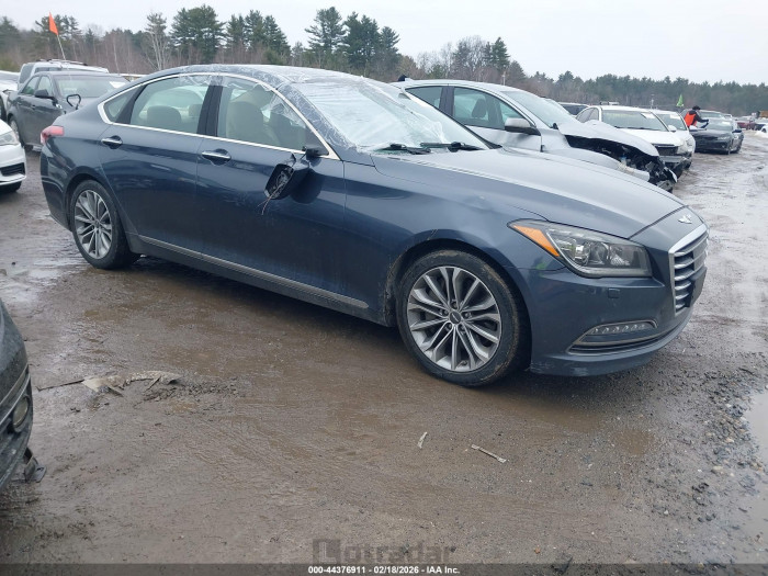 Genesis G80 2017 VIN KMHGN4JE2HU175559