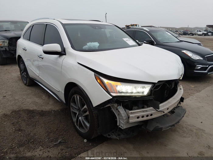Acura Mdx 2018 VIN 5J8YD3H81JL005261