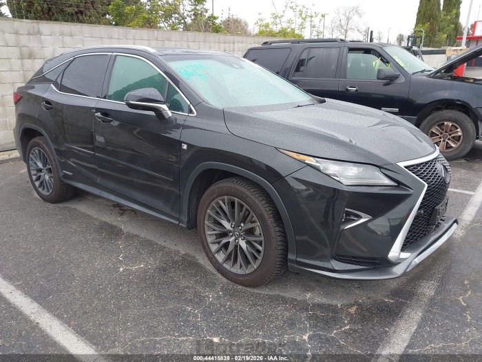 Lexus Rx 2017 VIN 2T2BGMCA0HC017085