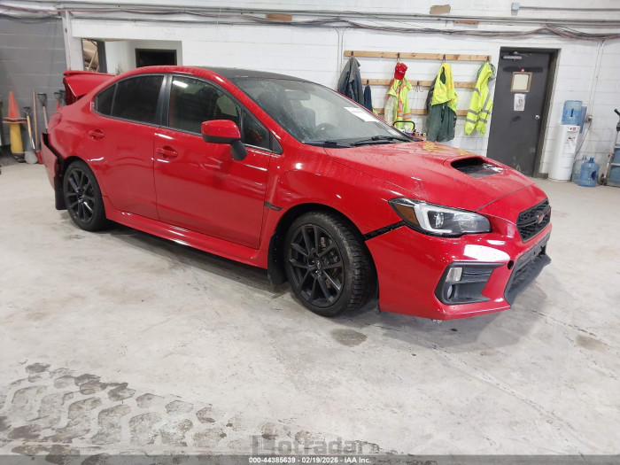 Subaru Wrx 2021 VIN JF1VA1C63M9821996