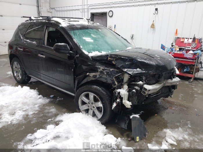 Nissan Murano 2007 VIN JN8AZ08W77W662432