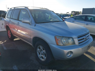 Toyota Highlander 2001 VIN JTEGD21A810014781
