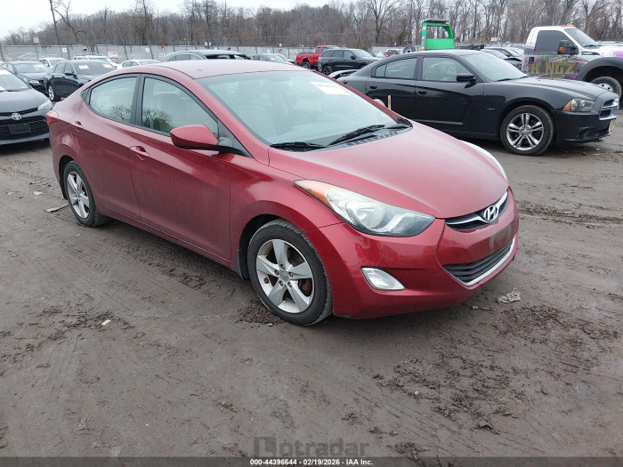 Hyundai Elantra 2013 VIN 5NPDH4AE8DH337293