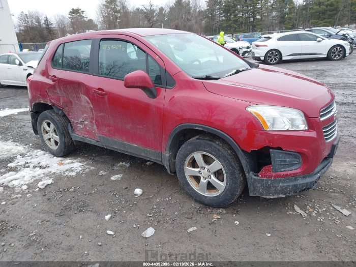 Chevrolet Trax 2015 VIN KL7CJPSB4FB209219
