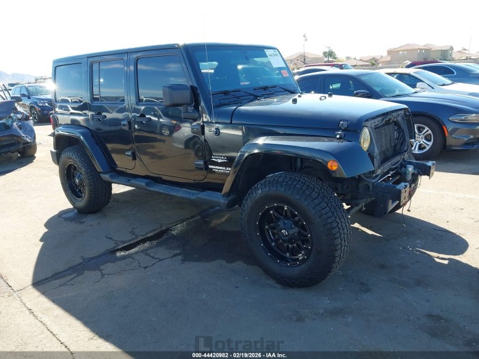 Jeep Wrangler / 2012 VIN 1C4BJWEG6CL133654
