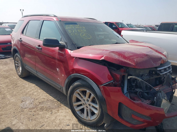 Ford Explorer 2016 VIN 1FM5K7B85GGB71822