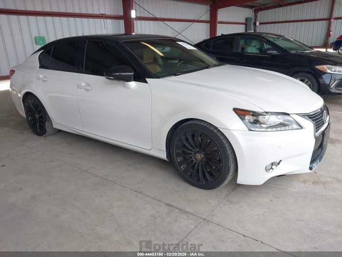 Lexus Gs 2013 VIN JTHBE1BL9D5014848