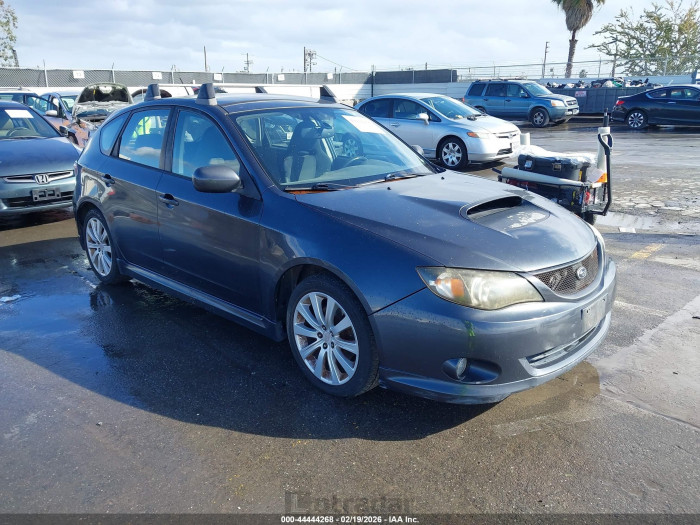 Subaru Impreza 2008 VIN JF1GH75678G823272