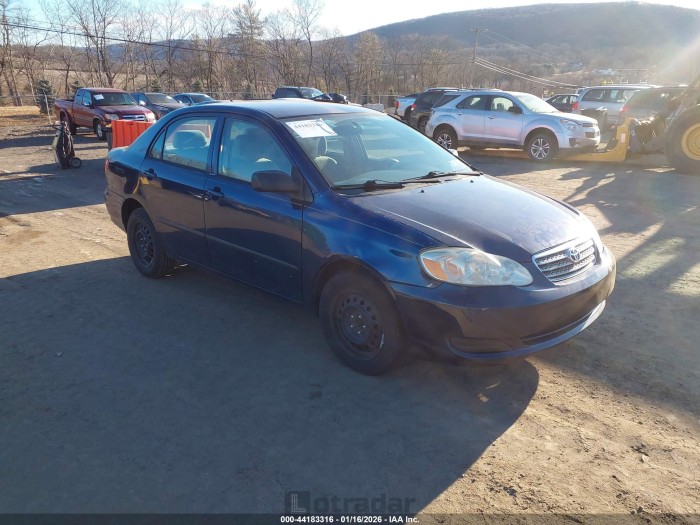Toyota Corolla 2005 VIN 1NXBR32E45Z353488
