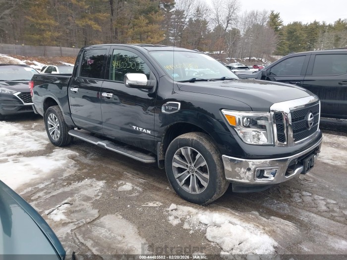 Nissan TITAN 2017 VIN 1N6AA1E54HN507099
