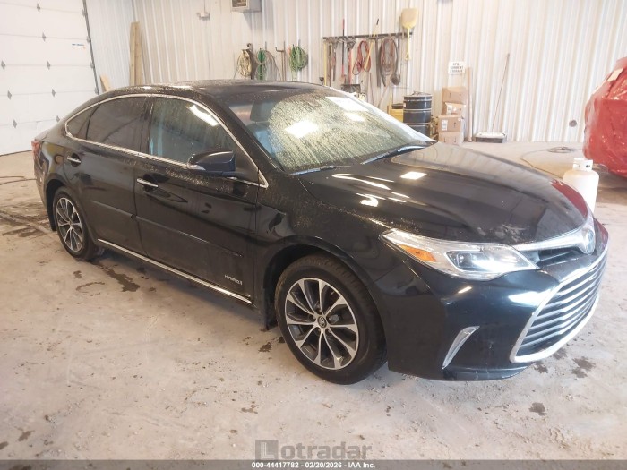 Toyota Avalon 2018 VIN 4T1BD1EB1JU061876