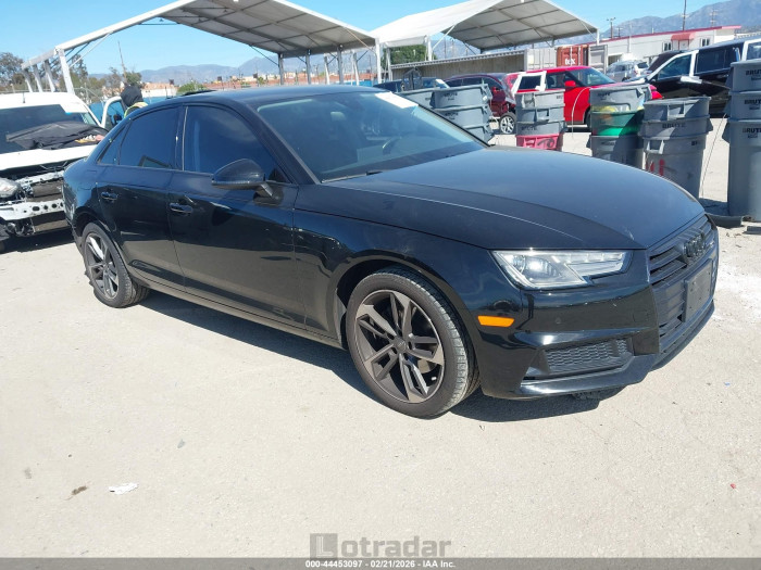 Audi A4 2019 VIN WAUGMAF43KN016456