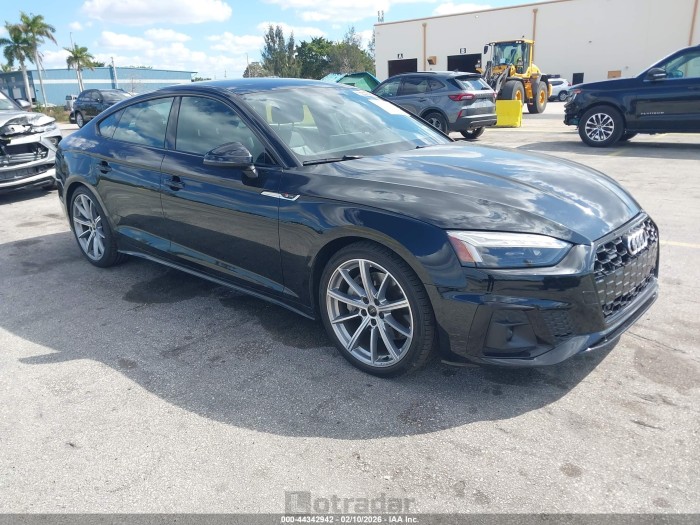 Audi A5 2025 VIN WAUDACF56SA008018