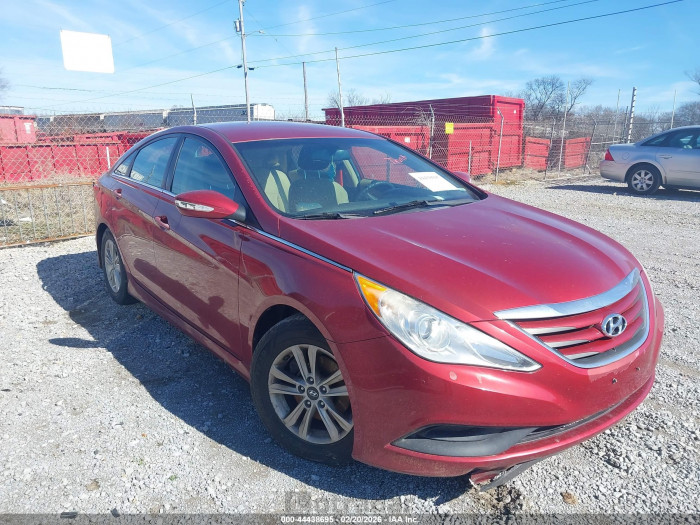 Hyundai Sonata 2014 VIN 5NPEB4AC9EH867410