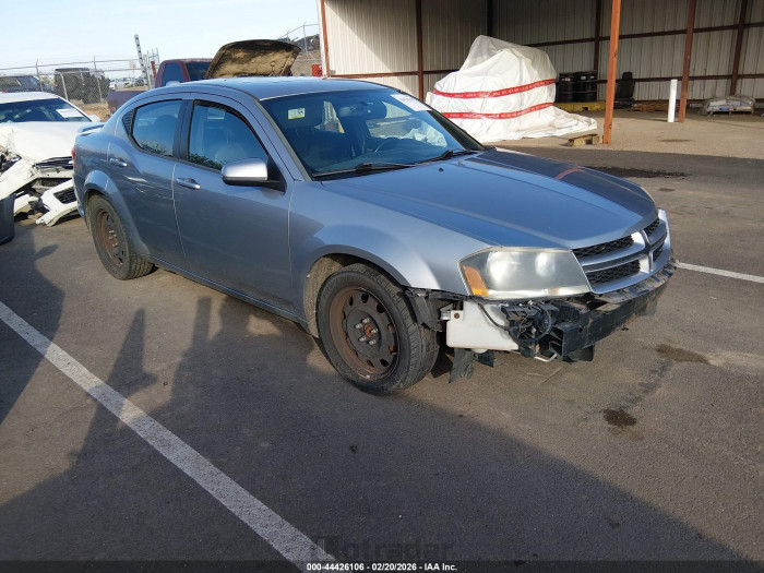 Dodge Avenger 2013 VIN 1C3CDZCGXDN717680