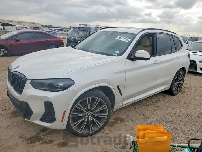 BMW X3 2022 VIN 5UX43DP03N9M71342