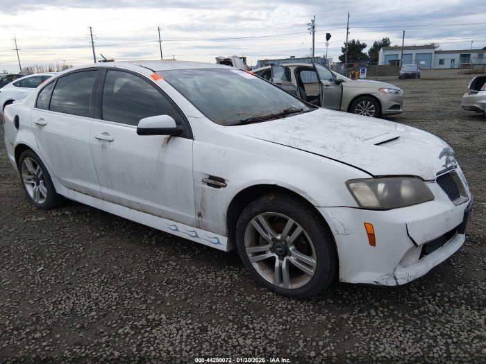 Pontiac G8 2008 VIN 6G2ER577X8L147780