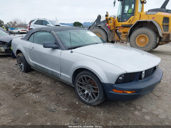 Ford Mustang 2005 VIN 1ZVFT84N955187025