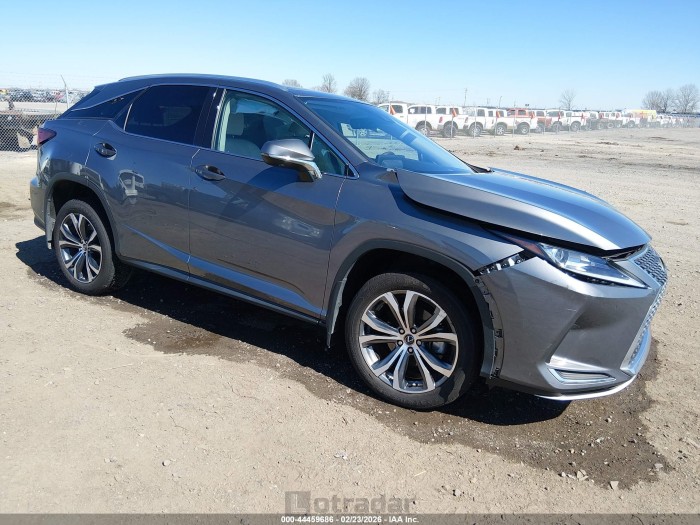 Lexus Rx 2021 VIN 2T2HZMAA2MC216446