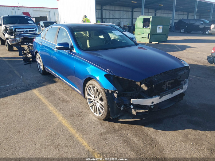 Genesis G80 2017 VIN KMHGN4JF9HU182744