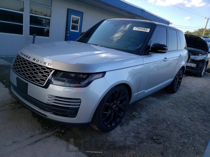 Land rover RANGE ROVER 2018 VIN SALGS2RE9JA507714