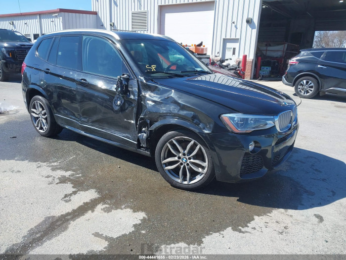 BMW X3 2017 VIN 5UXWX7C30H0W39798
