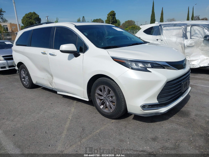 Toyota Sienna 2021 VIN 5TDJRKEC1MS037764