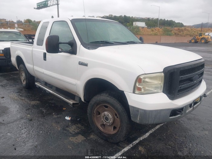 Ford F250 2006 VIN 1FTSX21576ED02309