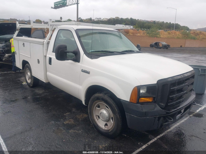 Ford F250 2006 VIN 1FTNF20516EC24692
