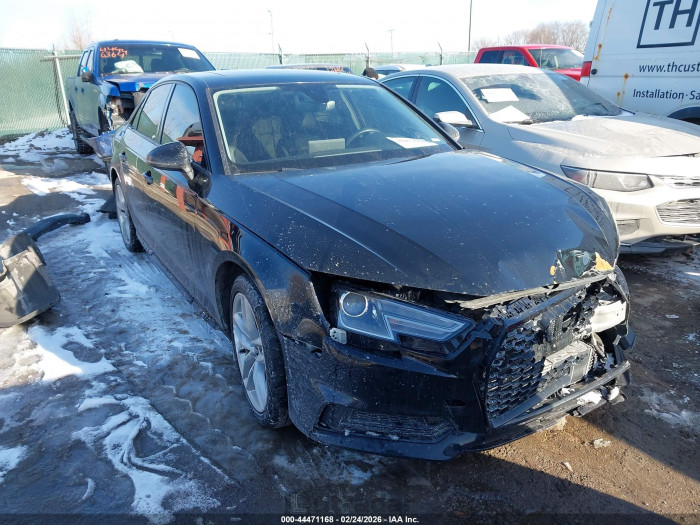 Audi A4 2017 VIN WAUDNAF4XHN047194