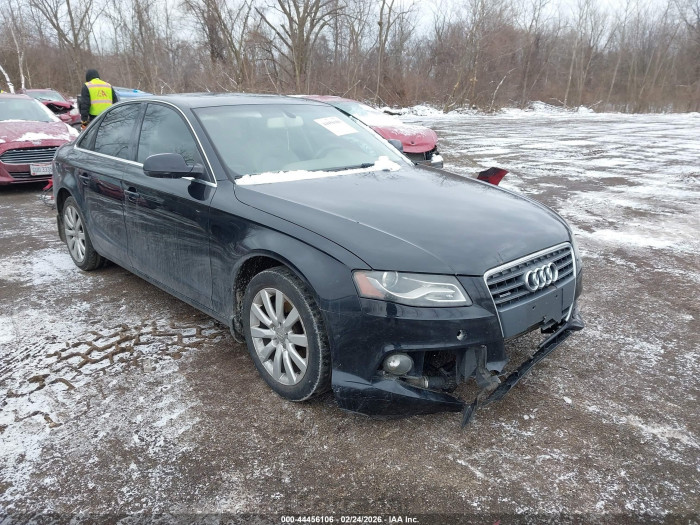 Audi A4 2012 VIN WAUBFAFL0CA070446