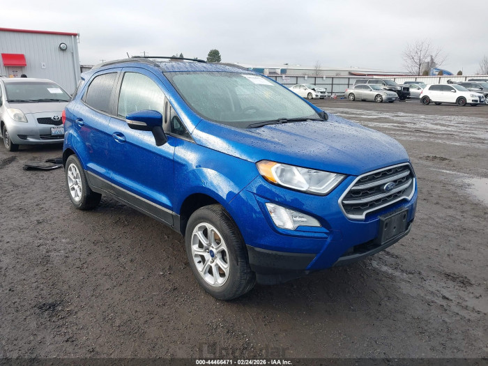 Ford Ecosport 2022 VIN MAJ6S3GL1NC465615
