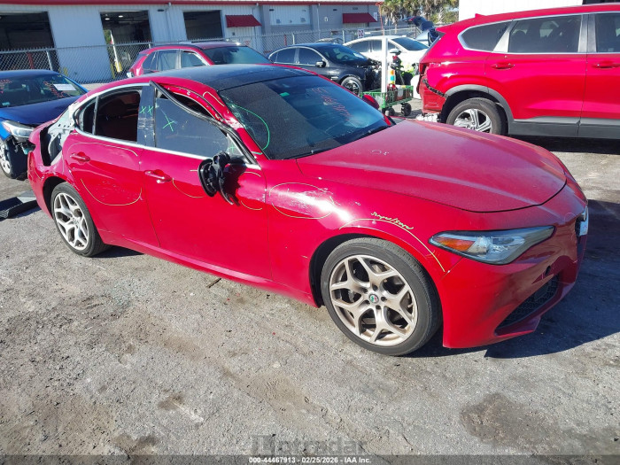 Alfa romeo Giulia 2020 VIN ZARFANBN8L7626149