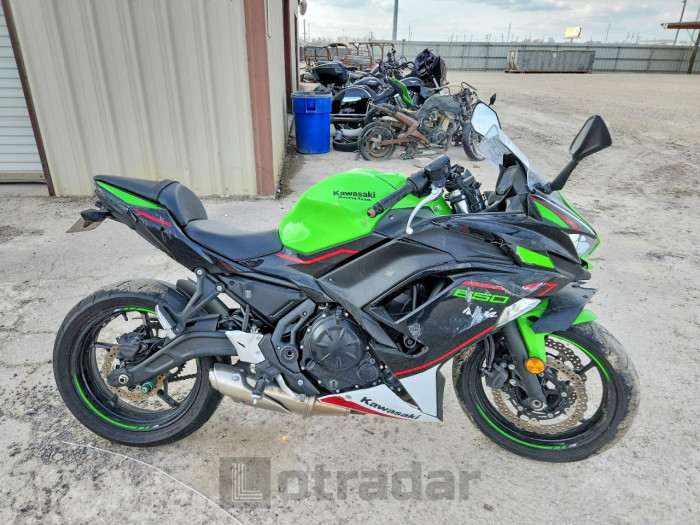 Kawasaki Ninja 2022 VIN ML5EXEN1XNDA72370