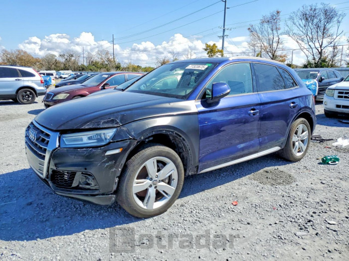 Audi Q5 2018 VIN WA1ANAFY5J2001458
