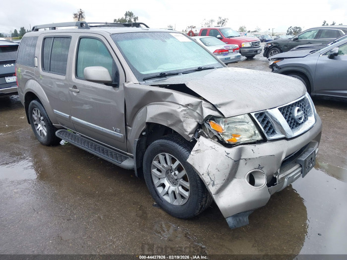 Nissan Pathfinder 2008 VIN 5N1BR18AX8C606011