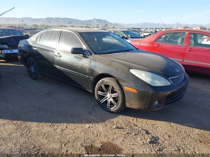Lexus ES 2005 VIN JTHBA30G955088611