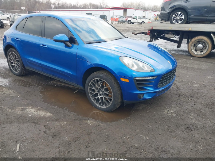 Porsche Macan 2016 VIN WP1AB2A50GLB44739
