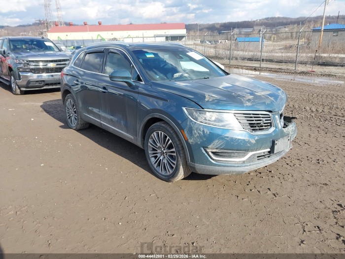 Lincoln Mkx 2016 VIN 2LMTJ8LR0GBL21631