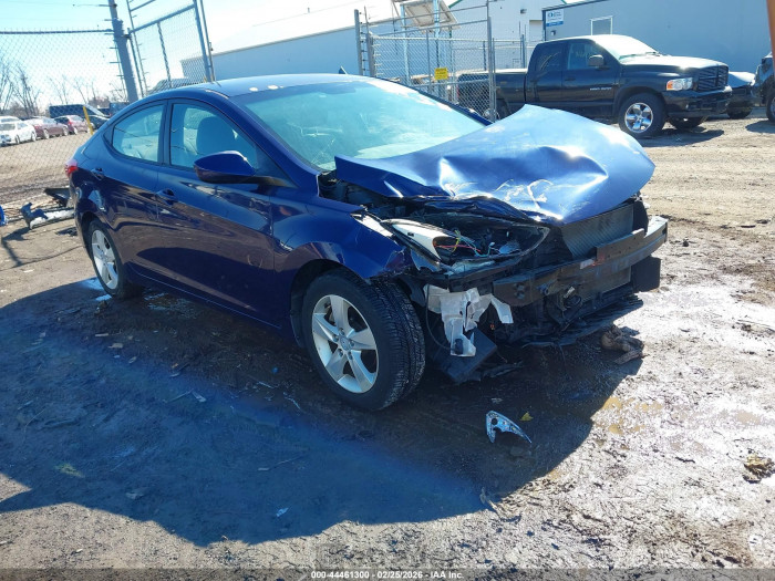 Hyundai Elantra 2012 VIN 5NPDH4AE8CH099850