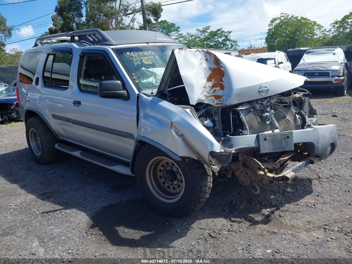 Nissan Xterra 2004 VIN 5N1ED28Y54C687380
