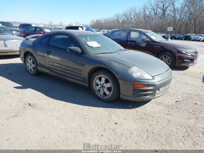 Mitsubishi ECLIPSE 2002 VIN 4A3AC84H92E044382