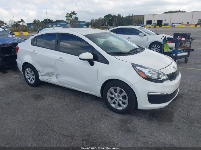 Kia Rio 2017 VIN KNADM4A31H6006806