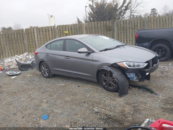Hyundai Elantra 2018 VIN 5NPD84LF5JH357714