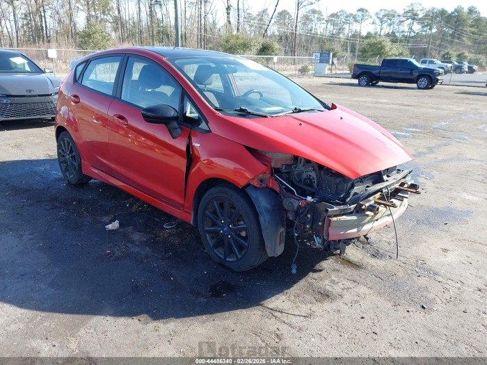 Ford Fiesta 2019 VIN 3FADP4DJ5KM164518
