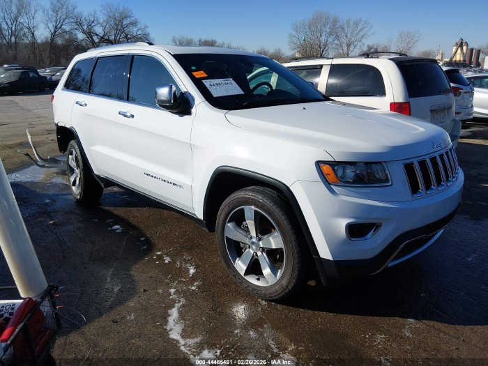Jeep Grand cherokee 2015 VIN 1C4RJFBGXFC758887