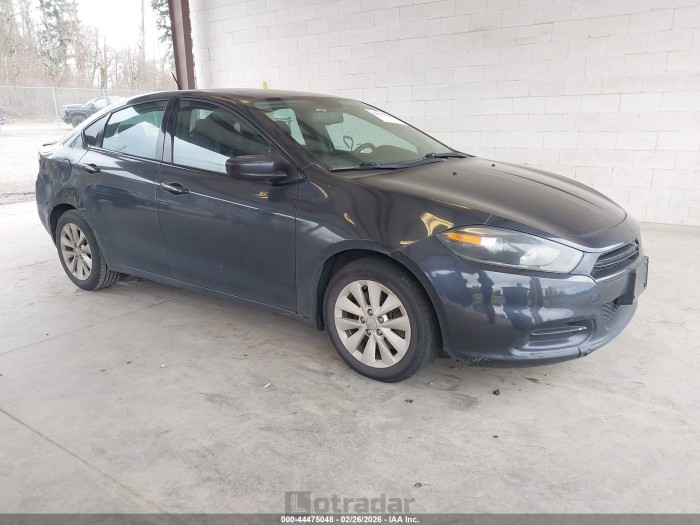Dodge Dart 2014 VIN 1C3CDFBB6ED708762