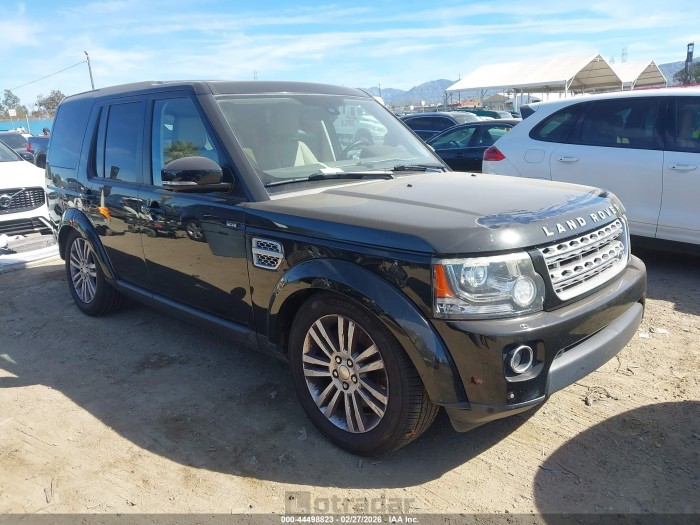 Land rover Lr4 2014 VIN SALAK2V68EA722060