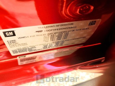 Chevrolet All models 2021 VIN 1GCPYFED5MZ258411